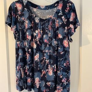 Croft and Barrow floral top